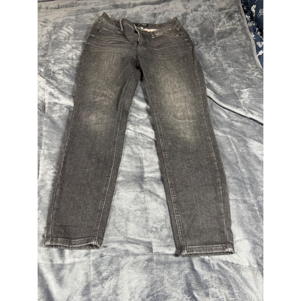 Judy Blue‎ Los Angeles Jeans Womens Size 11/30 Black Wash Denim Slim Fit